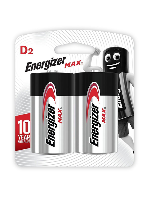 【ENERGIZER MAX 】勁量1號電池 2入
