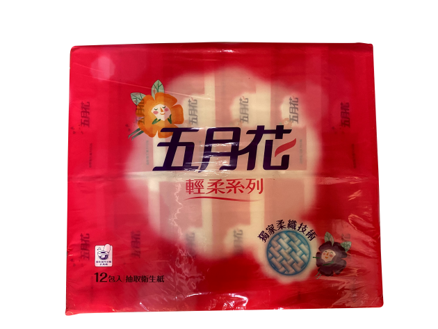 【五月花】抽取式衛生紙(大包裝)/12包
