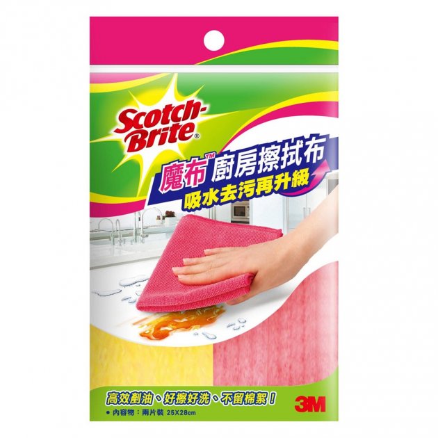 【3M】魔巾廚房擦拭布 / 單片裝