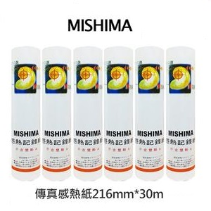 MISHIMA-A4傳真紙/216*30(足米)